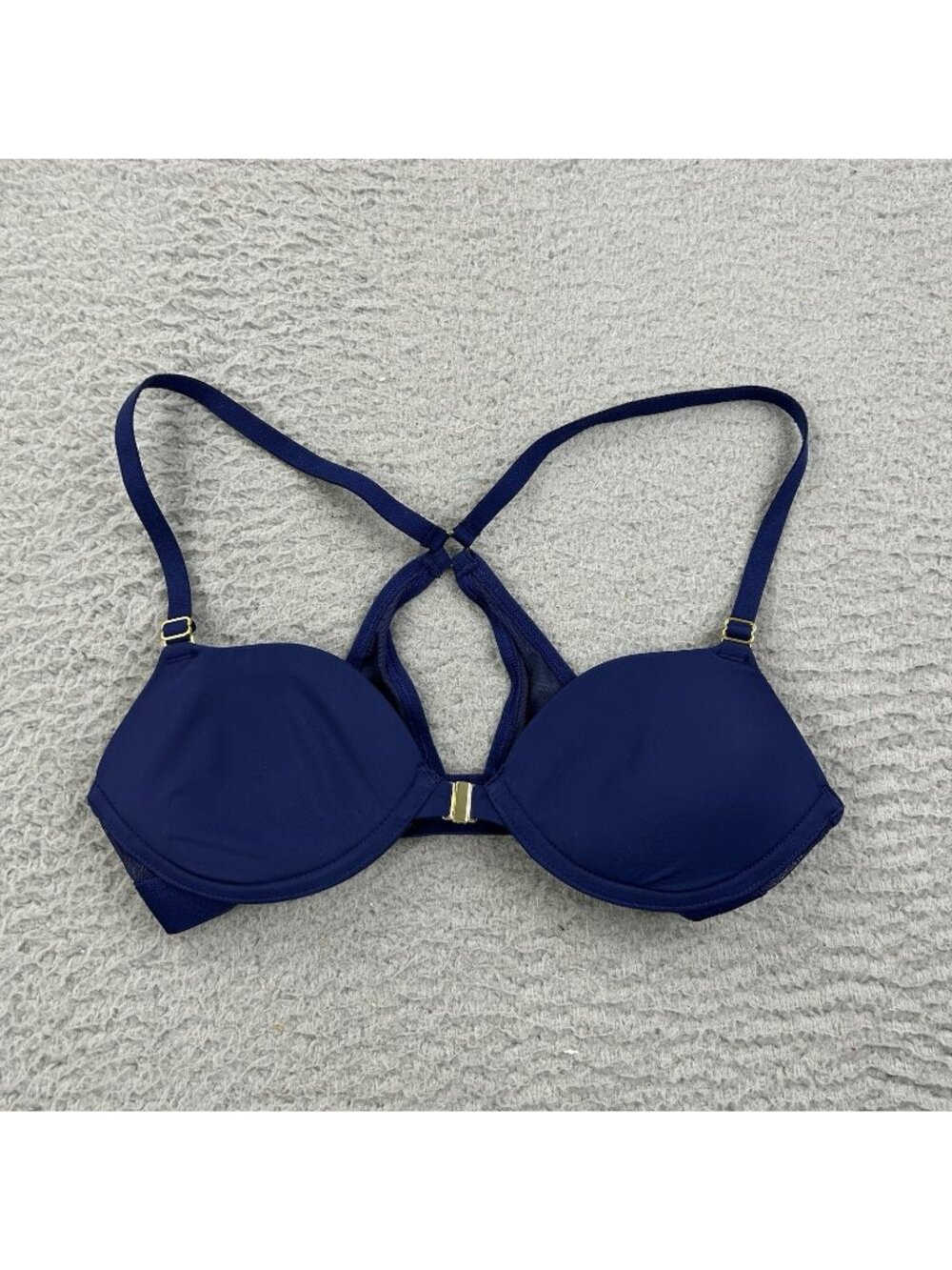 Pepper Ultimate Racerback Bra Blue Size 32A  Adjustable